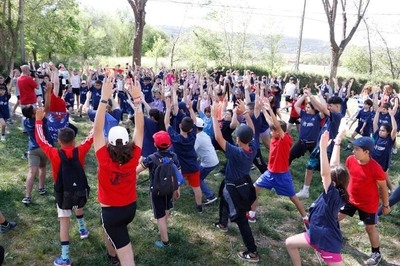 Las actividades conjuntas se han cerrado en el parque de la calle Mayor