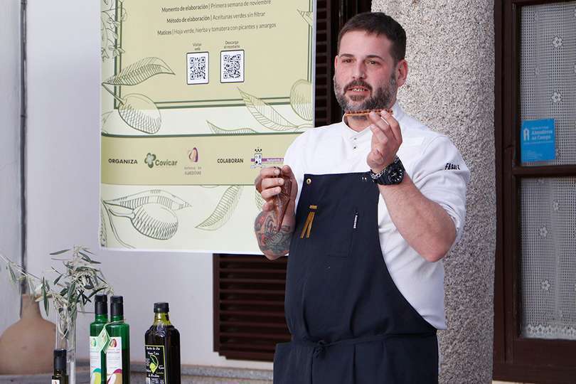 El prestigioso cocinero Juan Pedro Ortiz