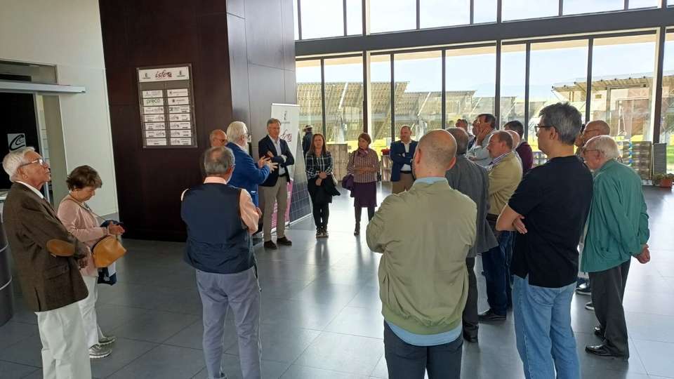Casto Sánchez visita ISFOC 2
