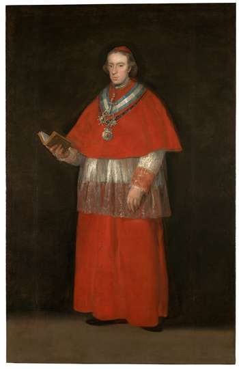 Cardinal Luis María de Borbón y Vallabriga. Francisco de Goya
Madrid, Museo Nacional del Prado