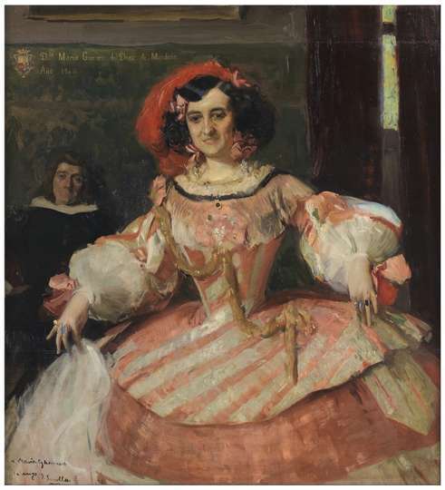 La actriz María de Guerrero como “La Dama Boba”. Joaquín Sorolla y Bastida
Madrid, Museo Nacional del Prado