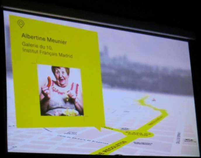 Albertine Meunier. Galería du 10. Institut Français. Madrid