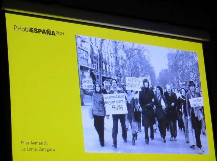 Pilar Aymerich. La Lonja. Zaragoza