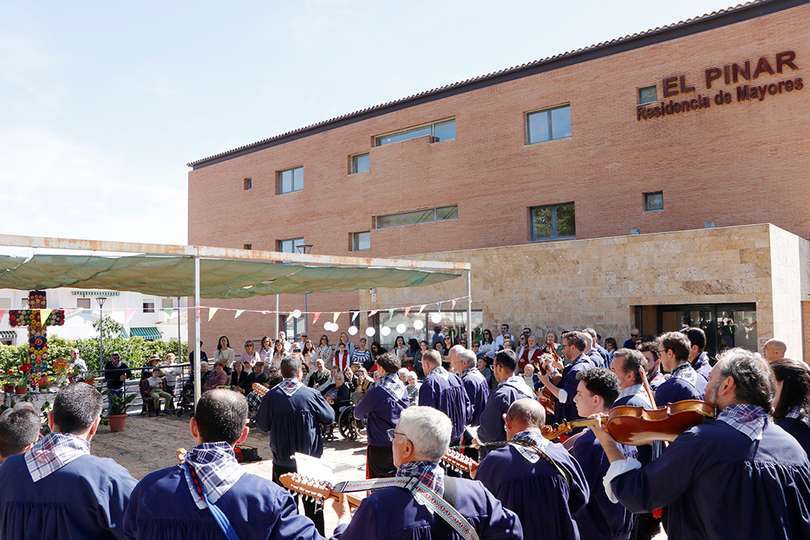 La ruta se iniciado en la Residencia de Mayores