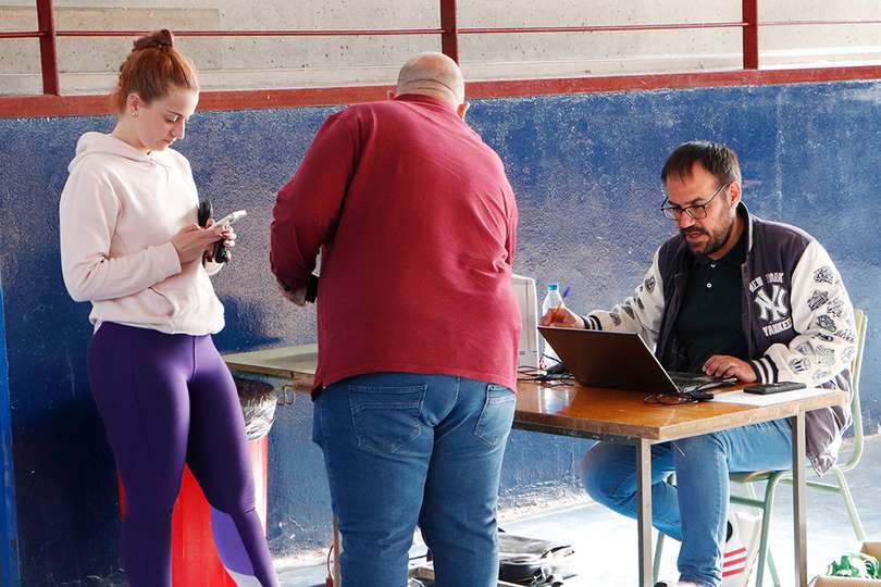 Zona de recepción y admiistración