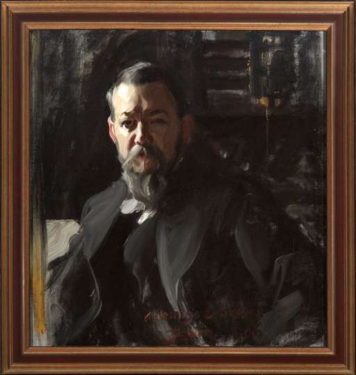 Anders Leonard Zorn, Retrato de Sorolla, 1906, n.º inv. 1341