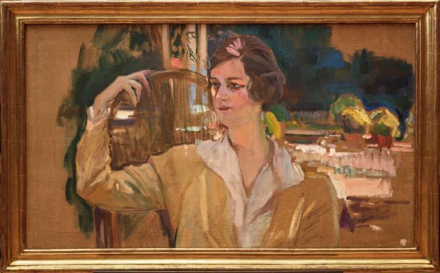 Joaquín Sorolla Bastida, Retrato de Mabel Rick, 1920, Museo Sorolla, n.º inv. 1276