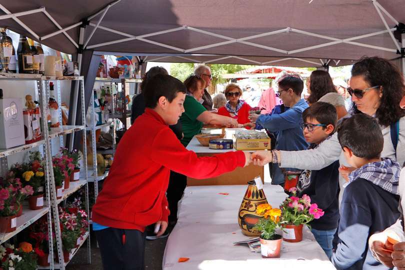 Participantes en la tómbola