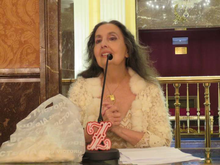 La sobrina del compositor y salvaguarda de su obra y su legado,  Eugenia Montero Padilla