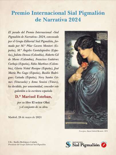 Premio Internacional de Narrativa 2024
