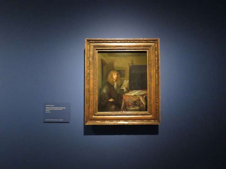 Retrato de un hombre leyendo un documenteo, c. 1675, de Gerard ter Borch