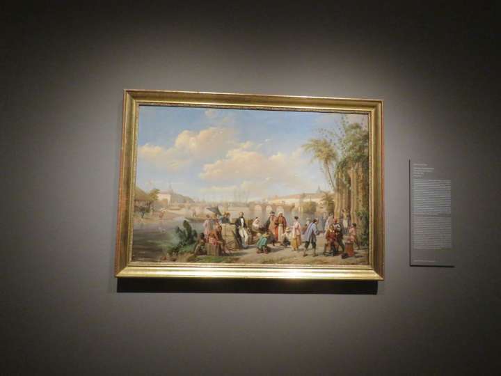 Vista de la ciudad de Manila, h. 1855-1874, de Adolphe d´Hastrel