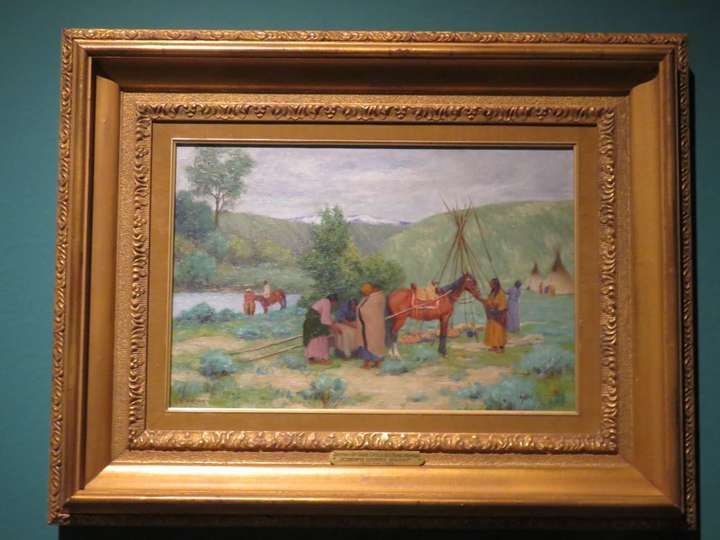 Montando el campamento de Joseph Henry Sharp