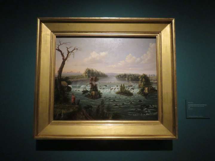 Las cataratas de San Antonio, Alto Mississipi, 1847 de Henry Lewis