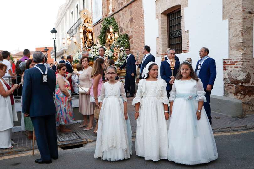 Un momento de la procesión celebrada esta tarde