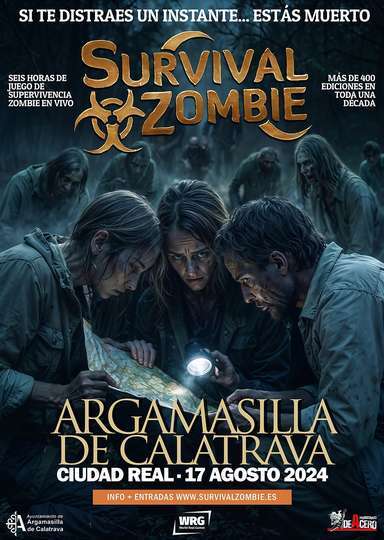 Cartel de la edición 2024 rabanera de la Survival Zombie