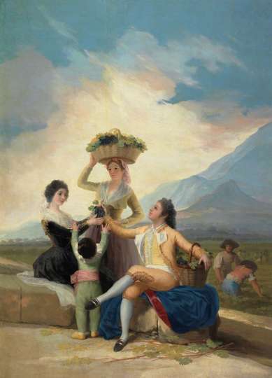 BALONCESTO
La vendimia o el otoño. Goya
