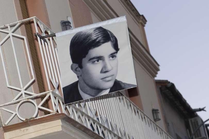 Foto de Pedro Almodóvar durante su juventud
