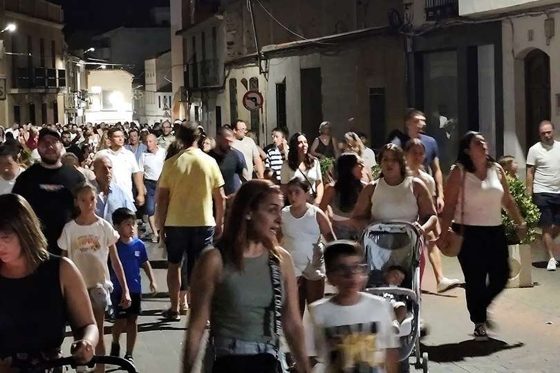 El evento también despertó una enorme expectación por las calles rabaneras