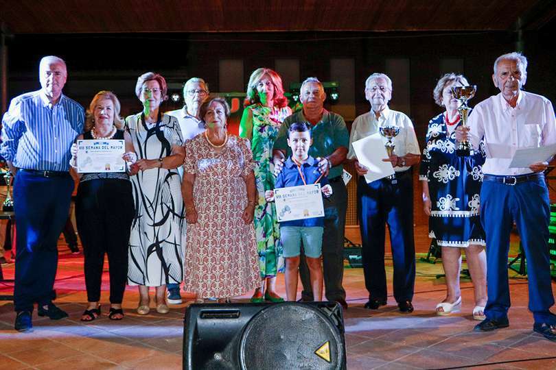 Varios de los premiados en los concursos del Consejo de Mayores