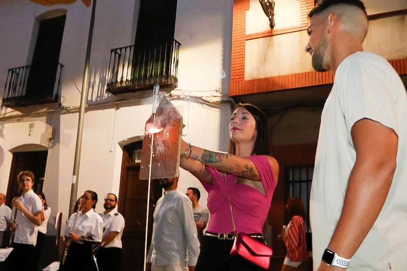 Lanzamiento del chupinazo inaugural