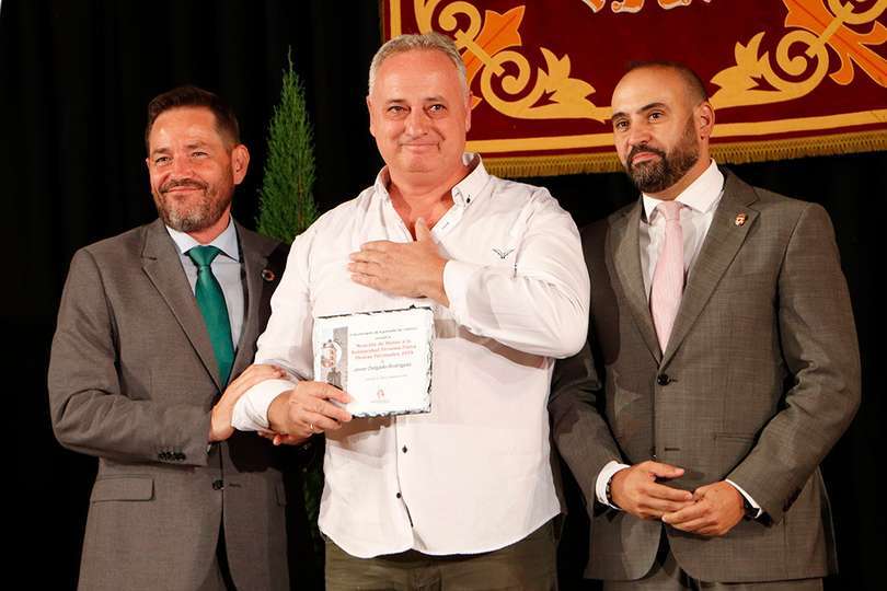 Mención solidaria al agente Javier Delgado Rodríguez