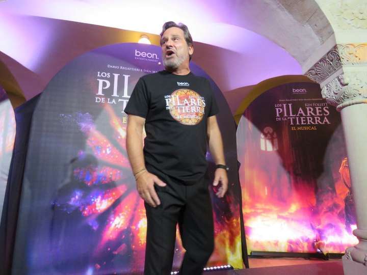 Julio Morales, durante su intervención como Tom Builder en la obra