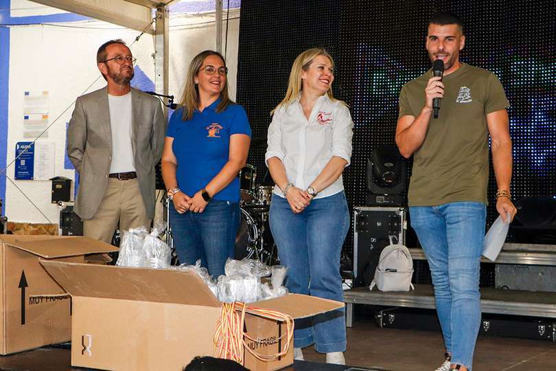 Ediles torteños, en la entrega de premios