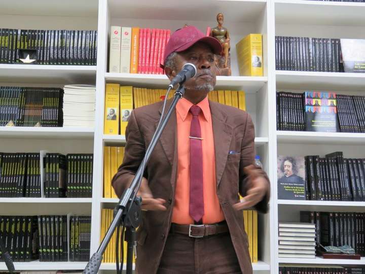 Dr. Justo Bolekia Boleká, insigne académico correspondiente de la RAE por Guinea Ecuatorial, catedrático de la Universidad de Salamanca