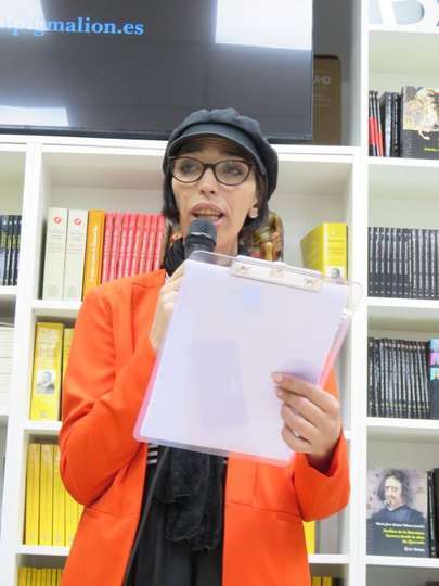 Paty Liñán, coordinadora del ciclo de Poesía