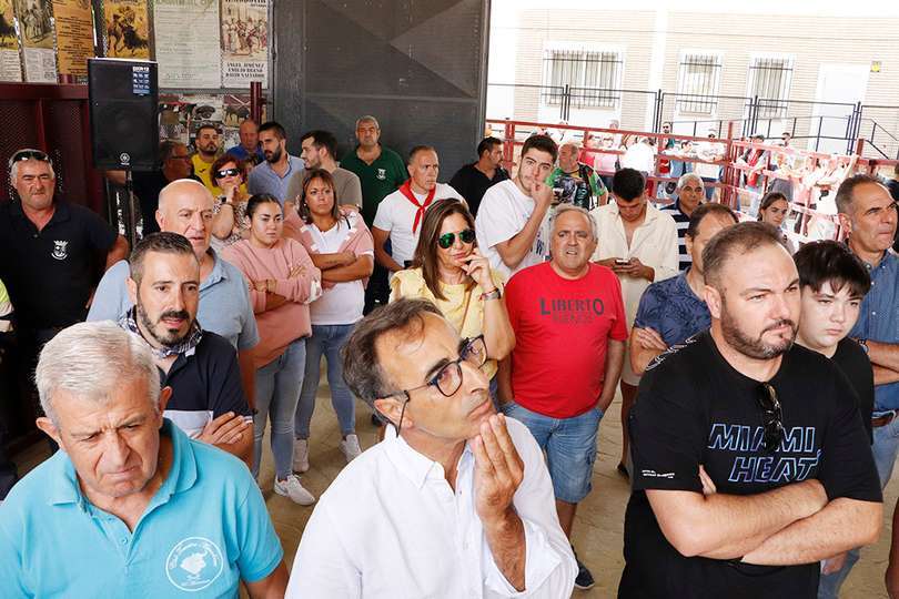 Algunas de las personas que han asistido al homenaje