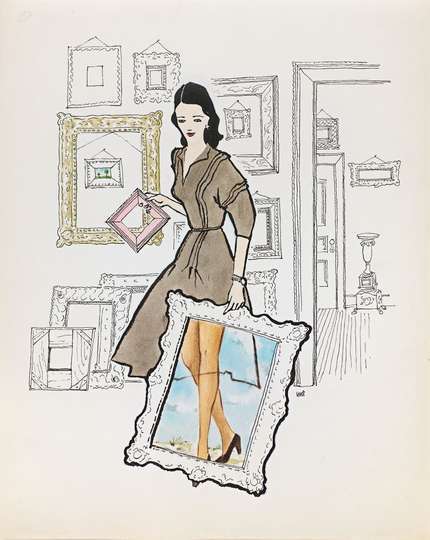 Dorothea Tanning. Sin título (Autorretrato), c. 1940