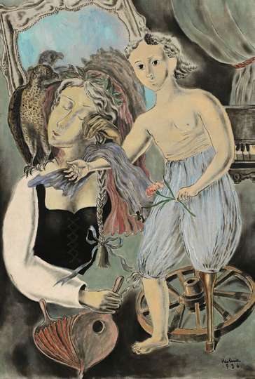 Milena Pavlovic-Barilli . Juno y Vulcano, 1936