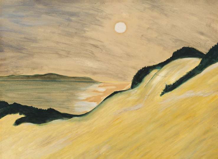 Aline Meyer Liebman .Día gris (Dunas), c. 1929