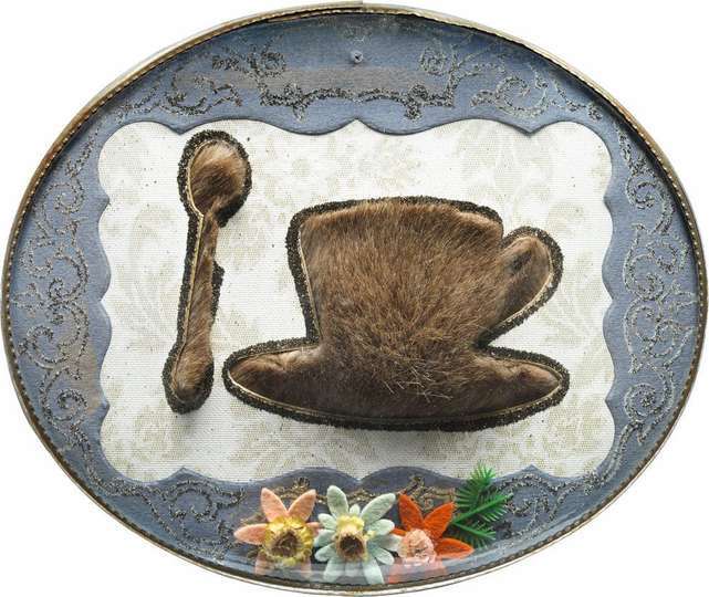 Meret Oppenheim .Recuerdo del «Desayuno con pieles» (1936), 1972
