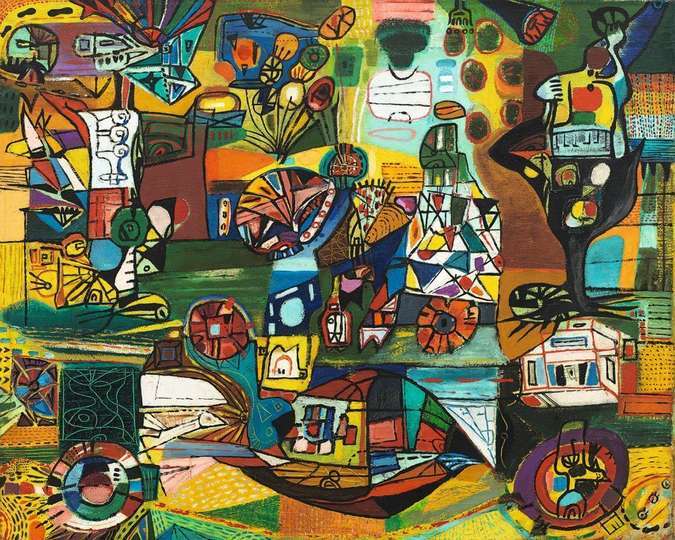 Sonja Sekula. Espera de espuma, 1944