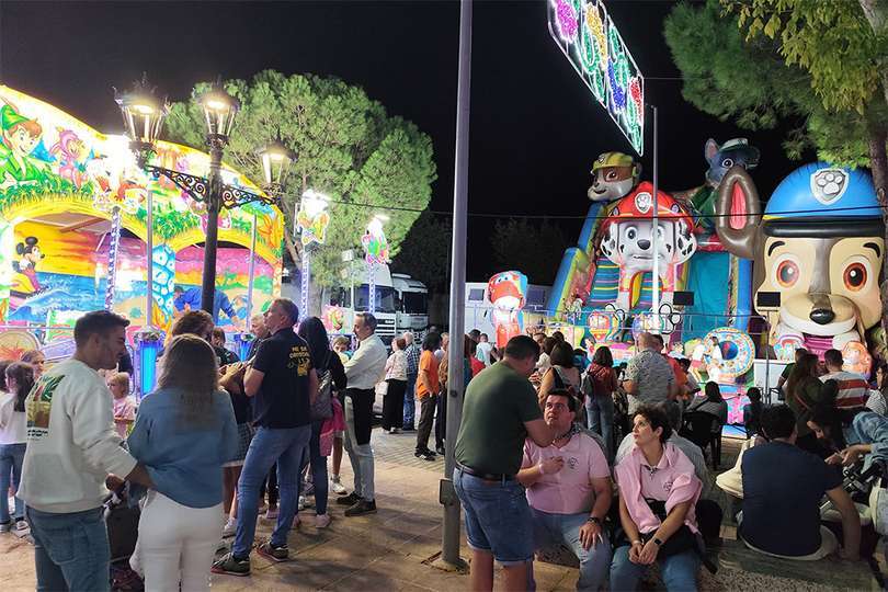 La oferta de atracciones infantiles ha sido mayor este año