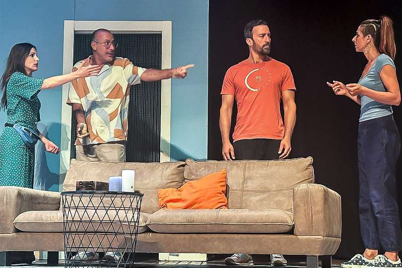 Una de las dos obras de teatro que tuvieron lugar