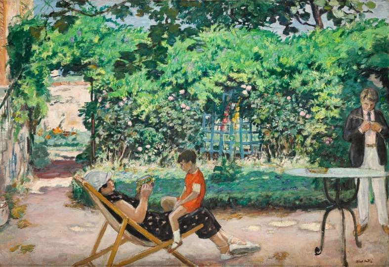 Albert André. La Tonnelle [El cenador], c. 1926