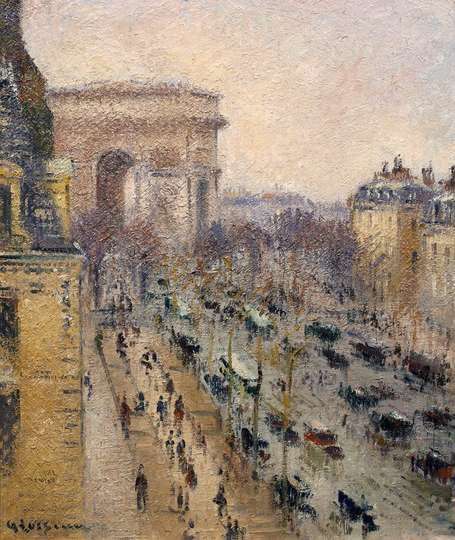 Gustave Loiseau. Avenue Friedland, c. 1931