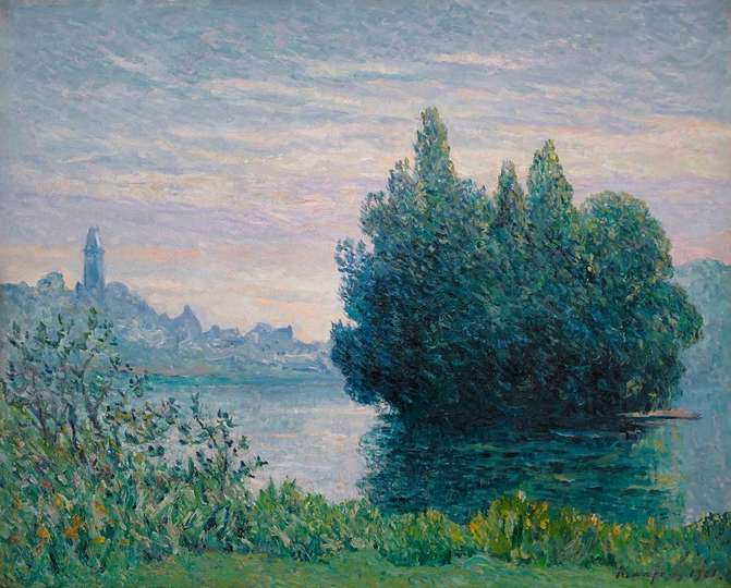 Maxime Maufra. L’Aube à Champagne-sur-Oise [El alba en Champagne-sur-Oise], 1901