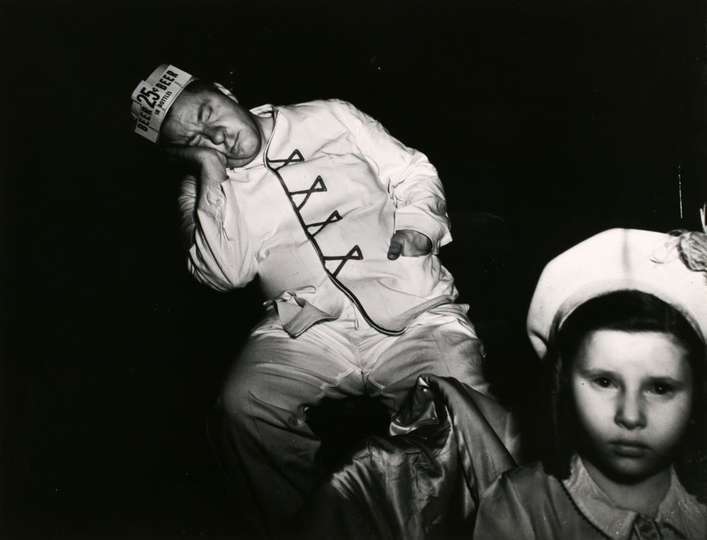 Durmiendo en el circo, Madison Square Garden, Nueva York, 28 de junio de 1943