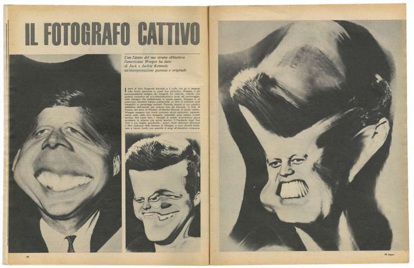 «El fotógrafo malvado», en Epoca, vol. XIII, nº 636 (2 de diciembre de 1962), pp. 28-29