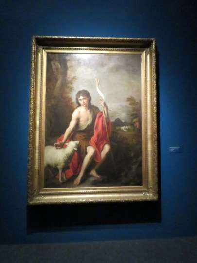 San Juan Bautista adolescente, ca. 1660-1665. Bartolomé Esteban Murillo