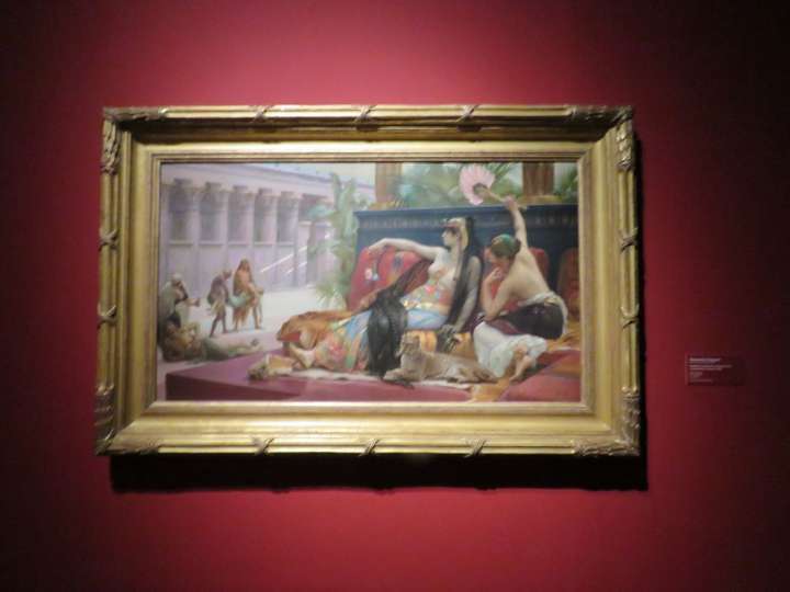 Cleopatra probando venenos en los condenados a muerte, 1887. Alexandre Cabanel