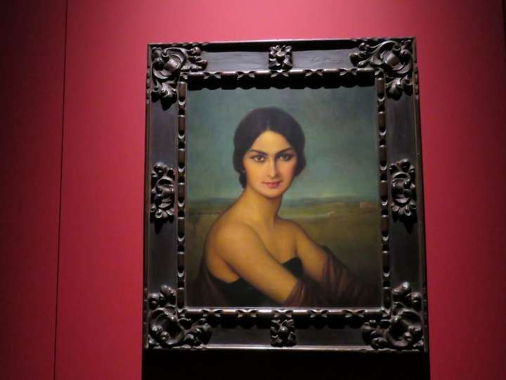 Retrato de una dama. Julio Romero de Torres
