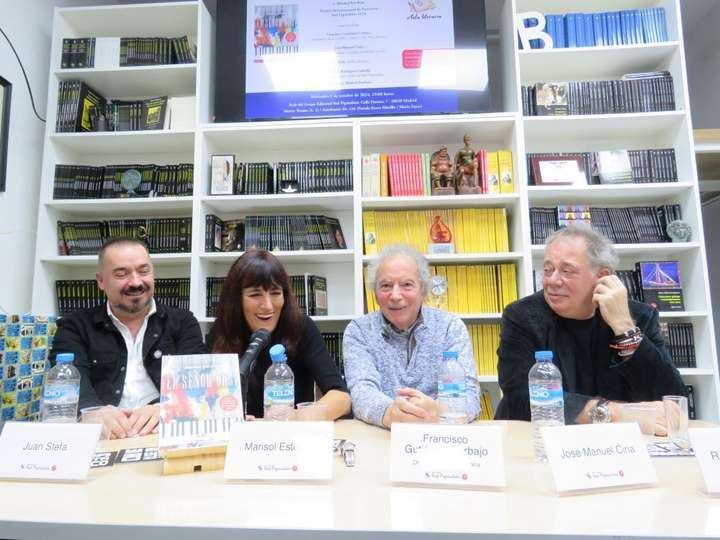 Juan Stefa; Marisol Esteban Repiso; Francisco Gutiérrez Carbajo y José Manuel Ciria