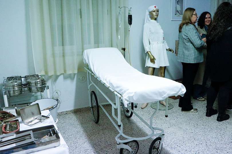 Recreando la zona de hospital