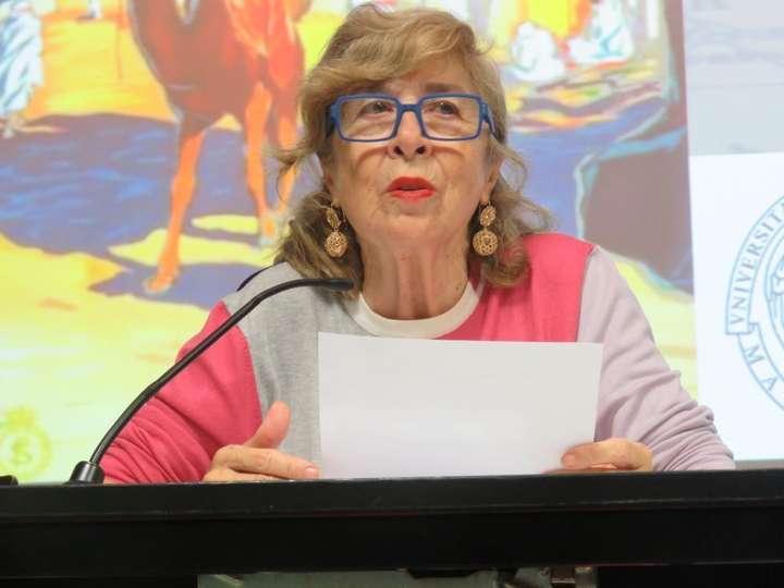María Antonia García de León, vicepresidenta segunda de la Sección Africanista del Ateneo de Madrid