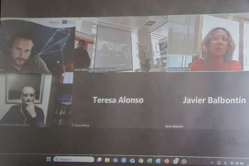 Participantes que intervinieron por videoconferencia en el acto de apertura